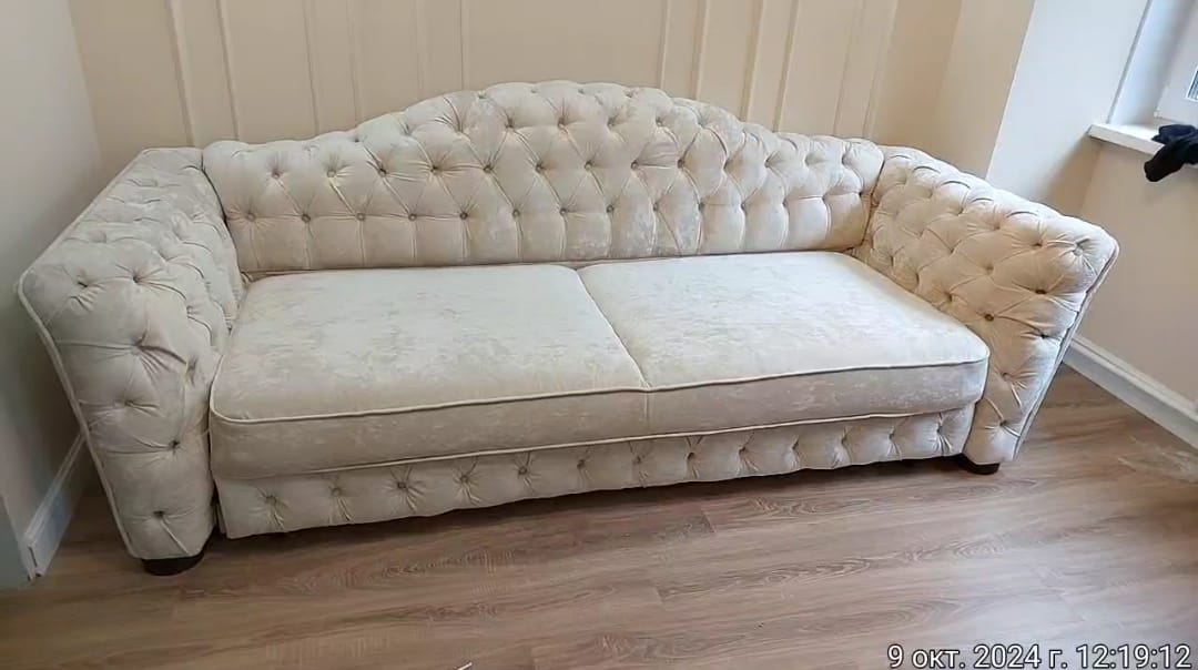 Замена обивки дивана на дому. Хорошёвская