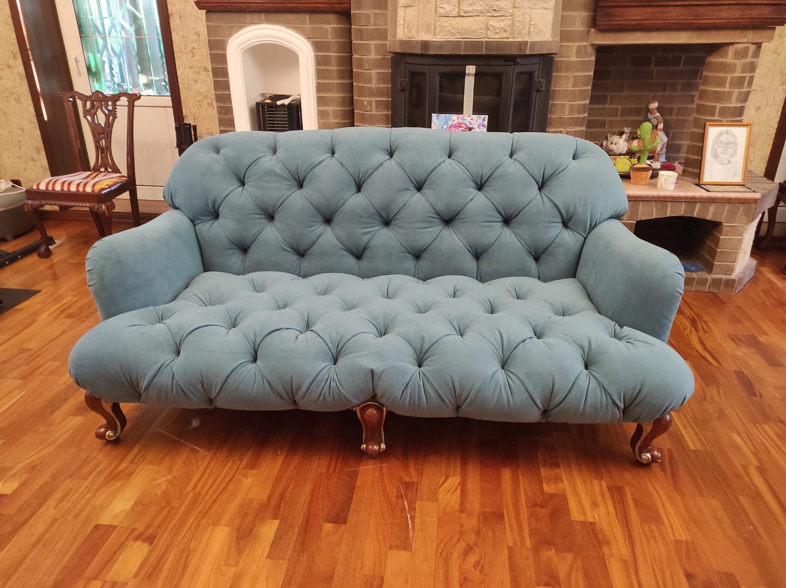 Обивка дивана. Хорошёвская